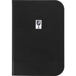 Securit ESSENTIAL menuomslag A4 med 6 lommer sort