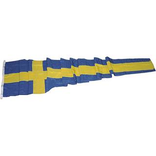 Korsvimpel til flagstang Adela, Sverige, flagvævet polyester, 400 x 50 cm