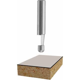 Bosch 85286 Solid carbid 7-1/2-grader med 1/4-tommer sk?ret l?ngde skr? trim bit