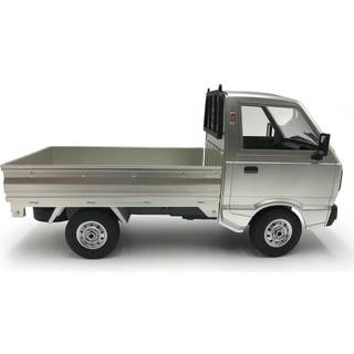 Kei Truck Scale Flatbed 1:10 2WD RTR - Sølv