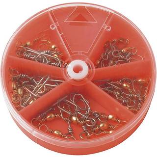 Kinetic Barrel Swivel med Snap (På lager i varehus)