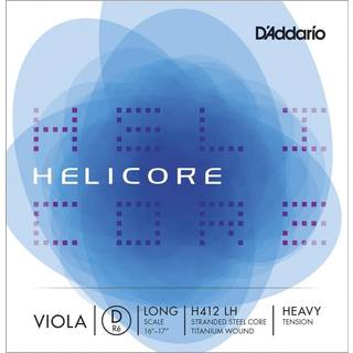 D'Edario Helicore Viola Single D String Lang skala tung spænding