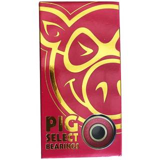Pig Wheels Select Kuglelejer - Uni - red