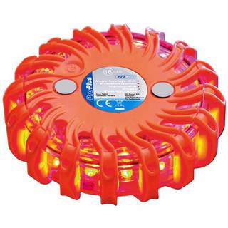 Advarselsblink med magnet - 9 forskellige advarselsfunktioner - Orange Ø95x35 mm - Hurtig levering