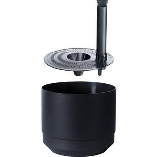 PAULINA Selvvandingspotte Ø25 cm - sort