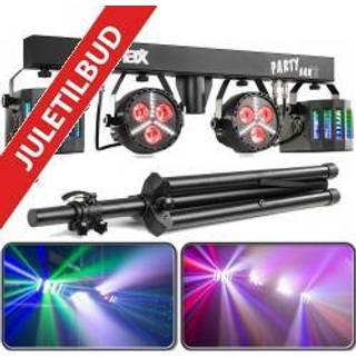 Partybar12 Set 2x PAR and 2 x Derby "B-STOCK" TILBUD NU