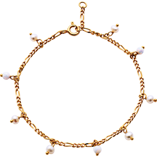 Maanesten Lula Armbånd 18 kt. Forgyldt Sølv 8519a - Dame - 925 Sterling Silver