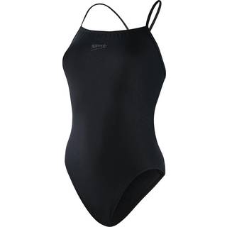 Speedo Women's Eco Endurance+ Thinstrap 1 Piece Badedragt Damer størrelse 40 farve sort