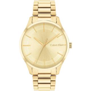 Watch - Iconic Bracelet - Calvin Klein - Gold - Unisex - One Size - Gold - One Size