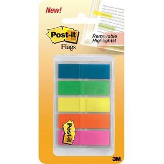 Post-it highlights indexfaner 5 stk