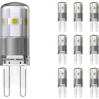 Fordelspakke 10x Noxion Bolt LED Capsule G9 1.9W 200lm - 827 ekstra varm hvid | erstatter 20W