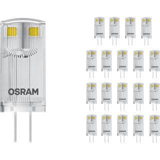 Fordelspakke 20x Ledvance Performance LED Capsule G4 klar 0.9W 100lm - 827 ekstra varm hvid | erstatter 10W