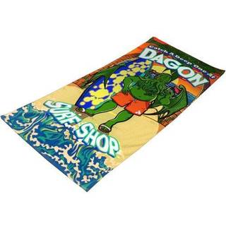 Toy Vault Cthulhu Strandhåndklæde: Dagon Surf Shop, 70 x 30 tommer – Frygtindgydende kystmonster surfudstyr