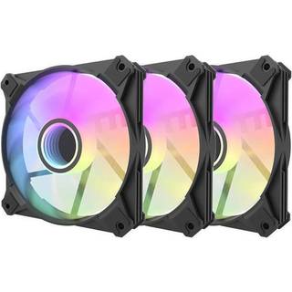 Computer blæser sæt Darkflash INF8 ARGB, 3i1 120x120 (sort) -> Forventet levering: 1-2 hverdage