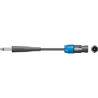 High Quality Jack mono til Speakon kabel - 6 m