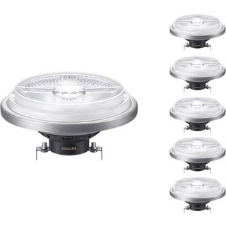 Fordelspakke 6x Philips MASTER LED Spot G53 AR111 10.8W 600lm 40D - 927 ekstra varm hvid | bedste farvegengivelse - dæmpbar - erstatter 50W