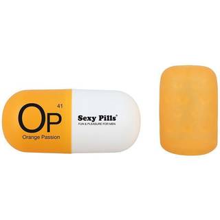 Sexy Pills – Frækt Legetøj Til Mænd - Orange