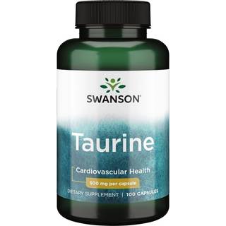 Taurine 500 mg 100 Caps Swanson