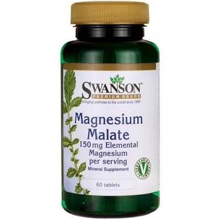 Magnesiummalat, 150 mg elementært magnesium - 60 tabletter