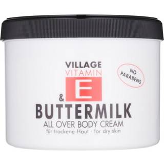 Village Hudpleje Vitamin E All Over Body Cream Buttermilk 500 ml (112,00 kr / 1 l) - 500 ml