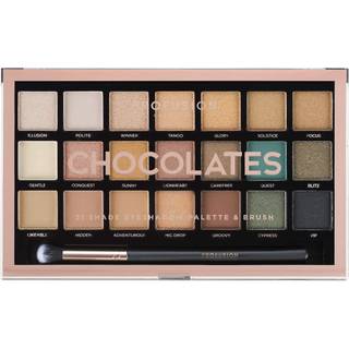 Profusion Eyeshadow 21 Shade Palettes Pro Artistry - Chocolates - 1 stk.