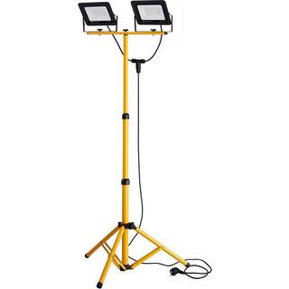 Forever Light Arbetslampa LED 2x30W 6000K med stativ