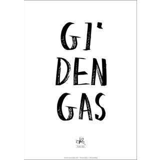 Kasia Lilja - Gi' Den Gas - Kort - A5