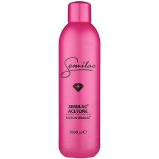 Semilac Liquids Ren acetone til at fjerne gele på neglene 1000 ml - 1000 ml
