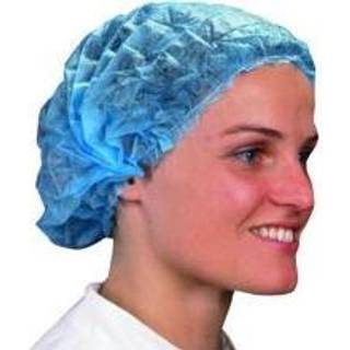 Hårnet Nonwoven Blå 100 Stk. Str. L