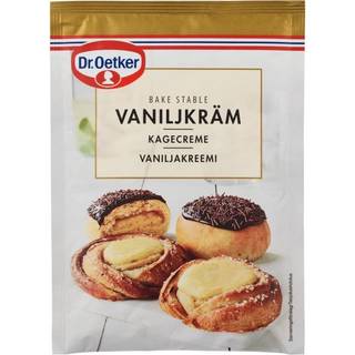 Bagestabil Kagecreme vanilje 100 g - Dr. Oetker