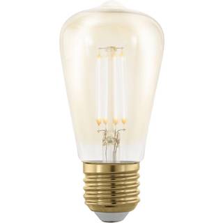 Outlet: EGLO Mini Edison ST48 E27 LED Pære 4W i 1700K, Dæmpbar - Amber
