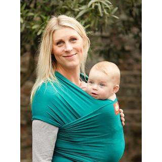 Hana Baby Strækvikle med bambus, Steel Blue