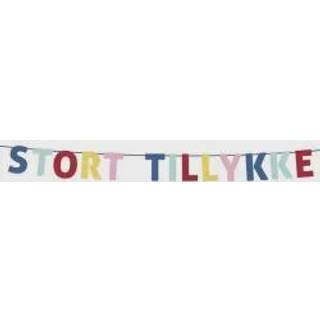 STORT TILLYKKE guirlande