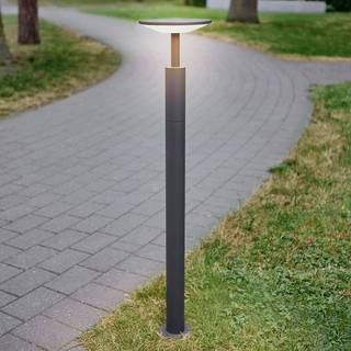 Lucande LED-gadelampe Fenia, 100 cm, antracit, IP65