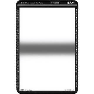 H&Y K-Series Graduated Gray Filter 0.6 ND4 Central horizon 100 x150 mm