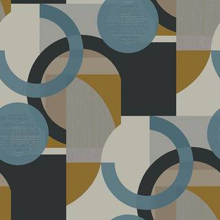 Next Wallpaper Retro Shapes Geo 118280