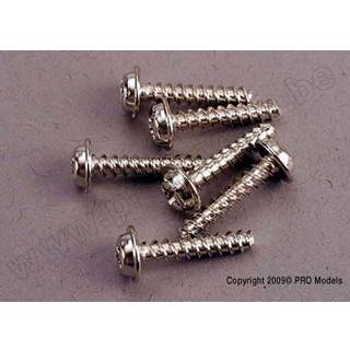 Traxxas 3288 Screws 3x15mm Self-tapping Washerhead (6)