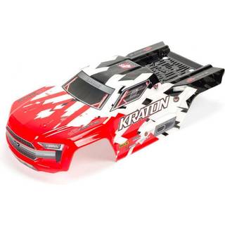 Arrma - ARA402215 - KRATON 4X4 BLX PAINTED DECALED TRIMMED BODY (RED)