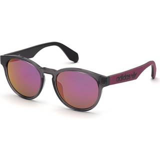 Adidas Originals OR0025 20Z 52 Solbriller Mænd Krystalklar - Transparent Grey - 52mm
