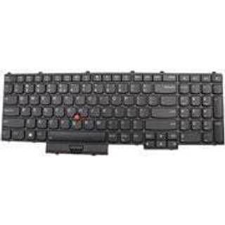 Lenovo Chicony - Bærbar tastatur - til udskiftning - Universal - Sort