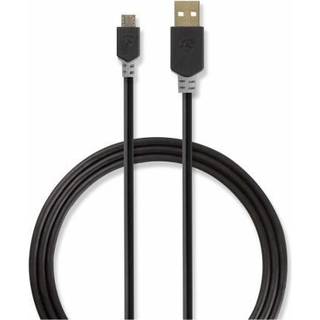 Nedis USB 2.0 USB-A hane till Micro-USB hane, 1m