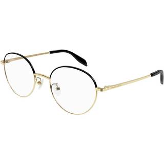 Alexander McQueen AM0369O 001 53 Briller Mænd Guld - Gold - 53mm