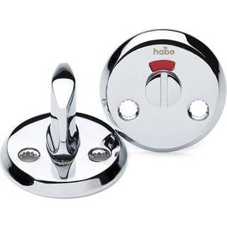 Habo A262P WC tilbehør Ø49 mm Blank krom