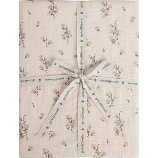 Garbo & Friends Bluebell Muslin Stræklagen 180x200 Cm - Lagener Bomuldsmuslin Beige - GF150022-1600-234GL