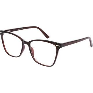 SmartBuy Collection Winkler CP118C 55 Briller Kvinder Brun - Transparent Dark Brown - 55mm