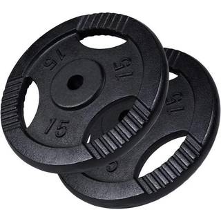 Vægtskiver TRIGRIP Black 2x15 kg