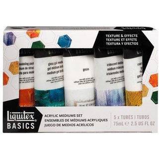 Basics acrylic medium set texture/effects 5x75ml