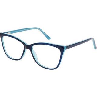 SmartBuy Collection Vicari CP115B 54 Briller Kvinder Blue - Glossy Dark Blue - 54mm