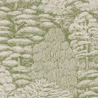 Woodland Toile Cream/Green - DWOW215720