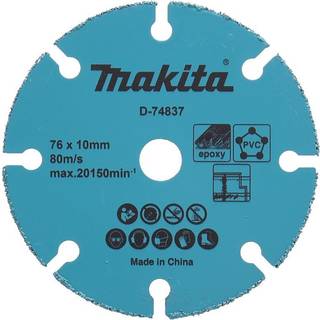 Makita Cutting Disc Carbide Multi 76x10mm D-74837